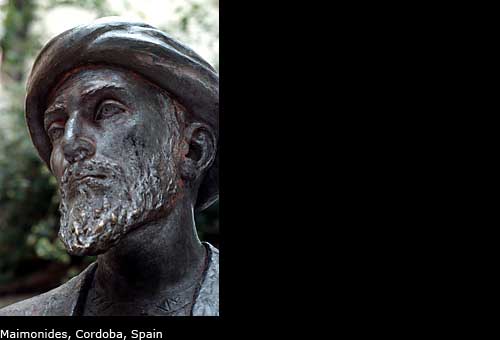 Statue of Maimonides, Cordoba, Spain